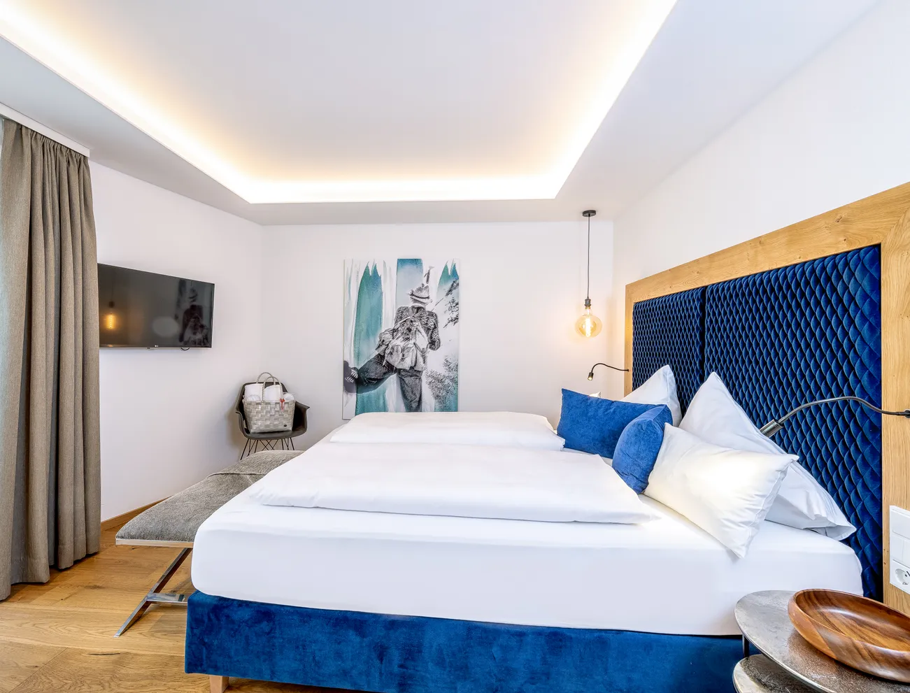Doppelzimmer Wildbach „Superior“ im Hotel das Neuhaus